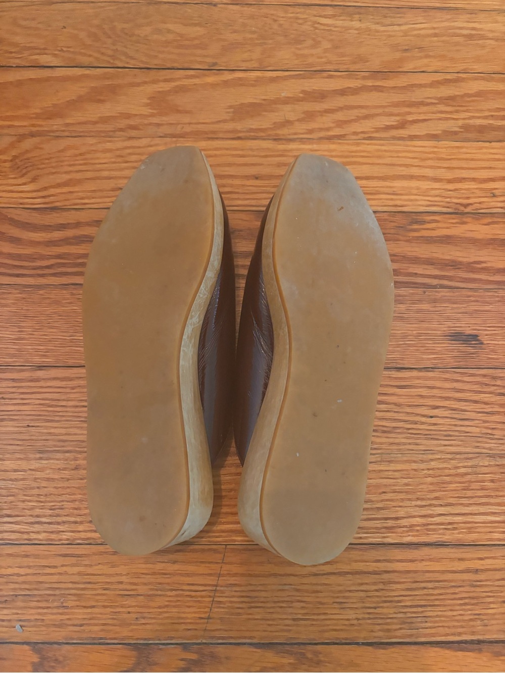 Platform Mule Slides in Dark Brown Leather - Picture 3 of 5